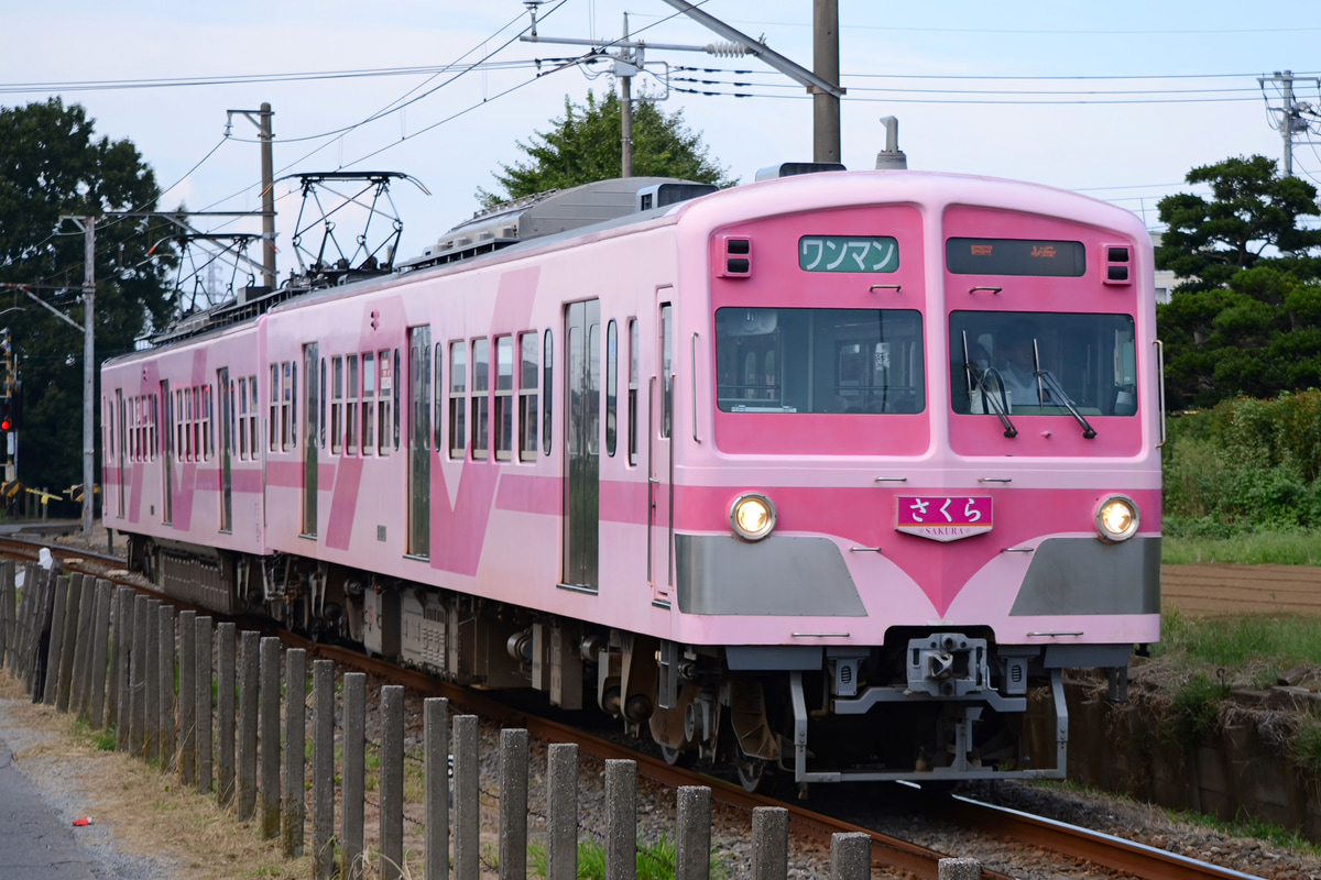 流鉄 流山検車区 5000形 5001編成