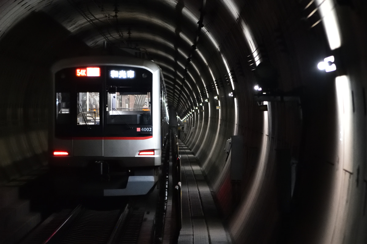 東急電鉄 元住吉検車区 5050系 4102F