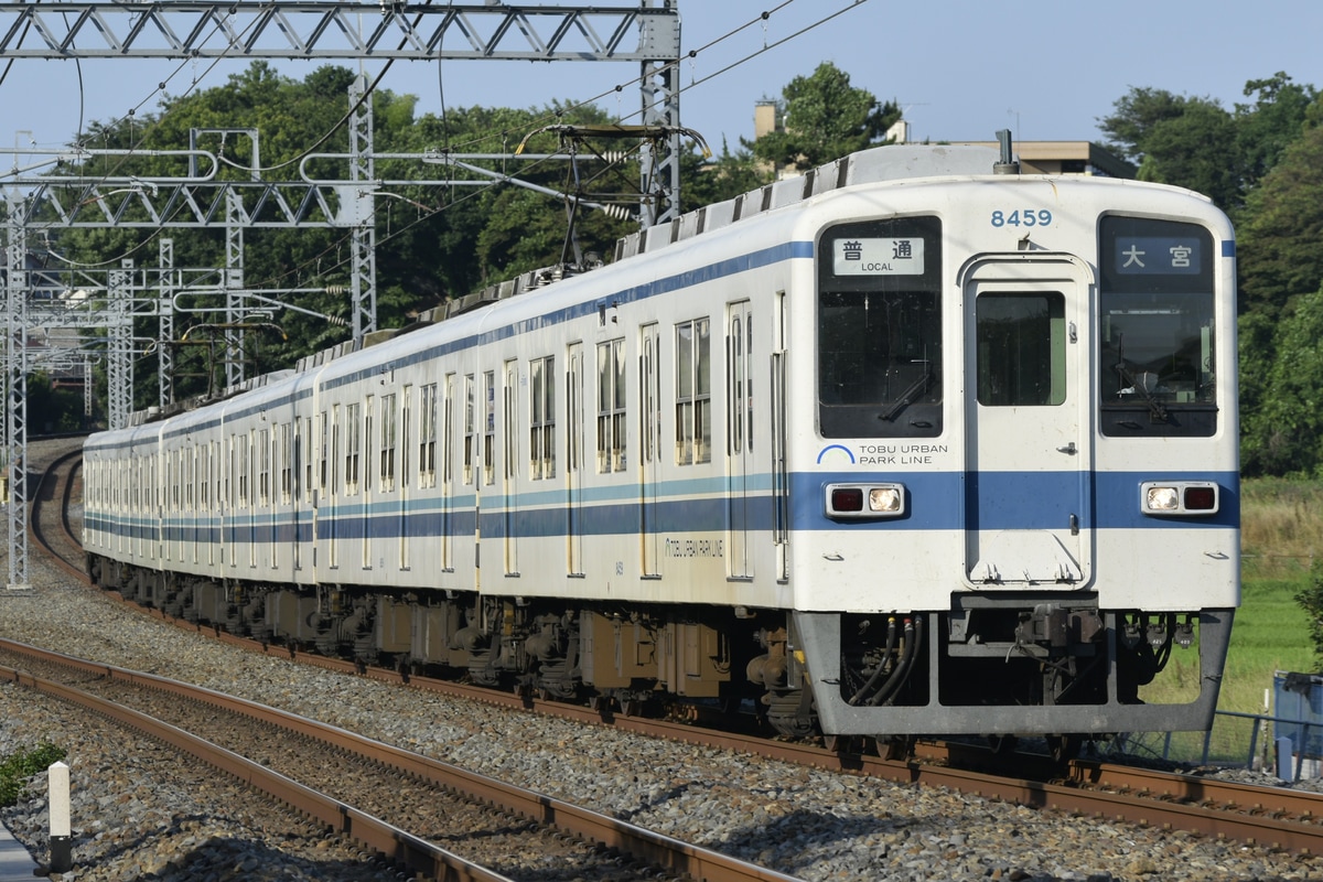 東武鉄道 南栗橋車両管区七光台支所 8000系 8159F