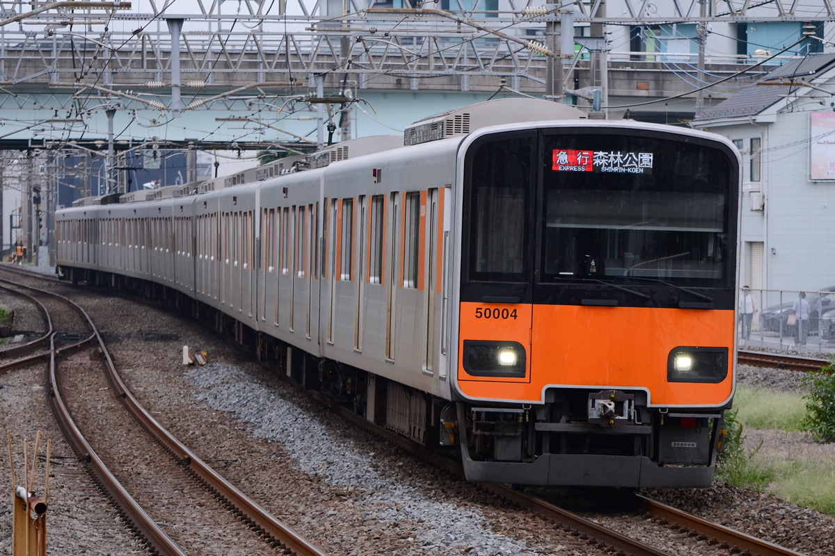 東武鉄道 森林公園検修区 50000系 51004F