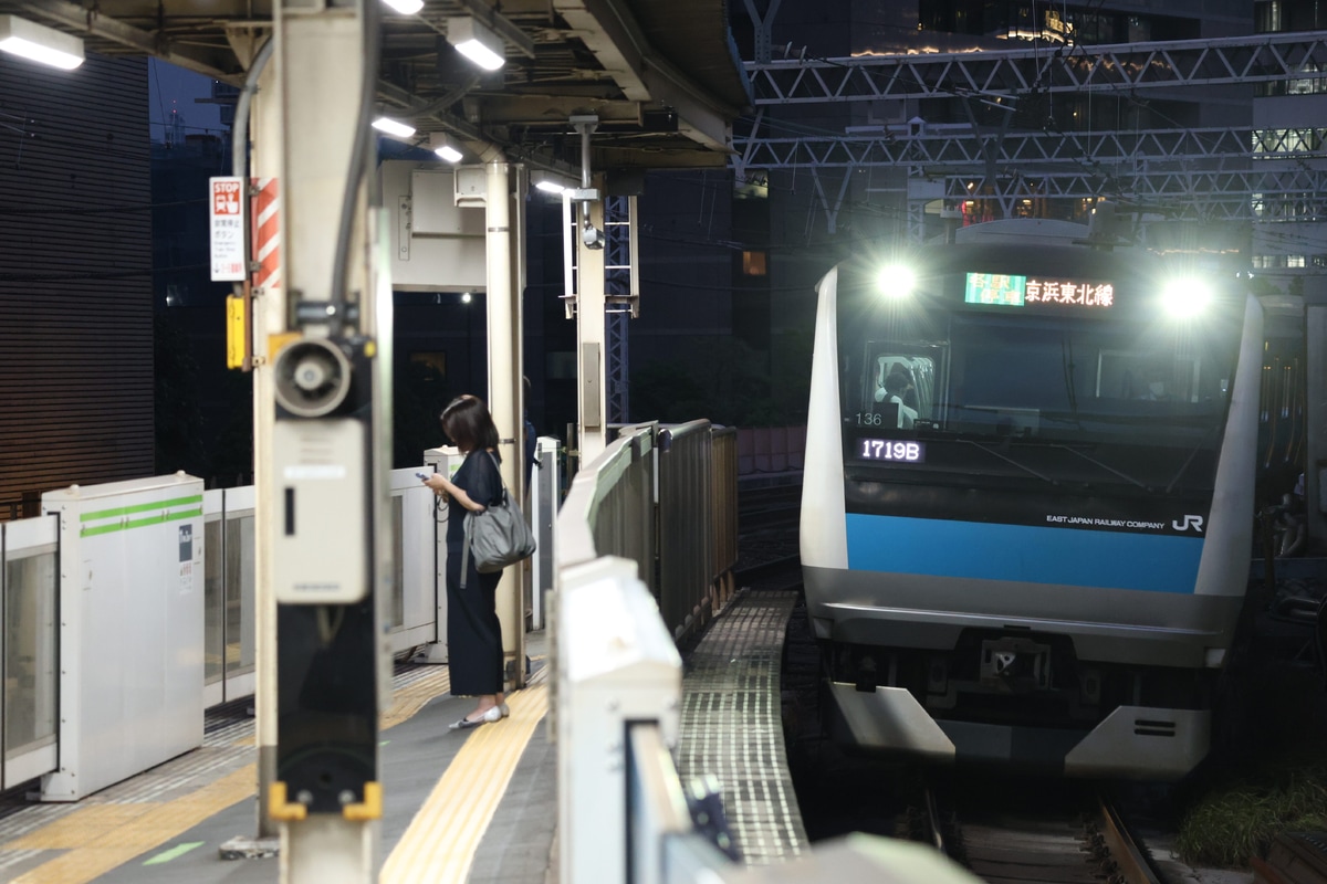 JR東日本 さいたま車両センター E233系 サイ136編成