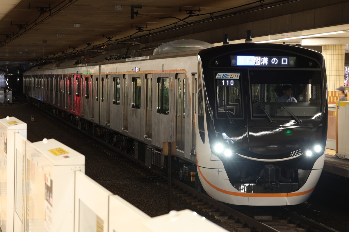 東急電鉄 長津田検車区 6020系 6155F