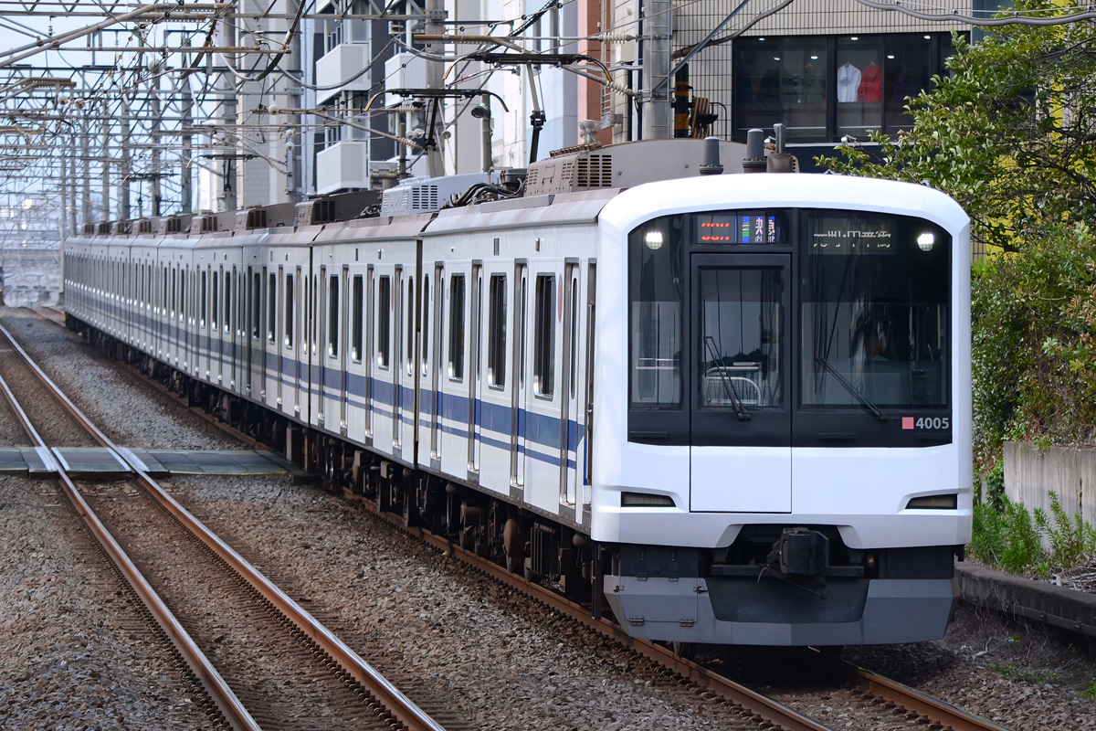 東急電鉄 元住吉検車区 5050系 4105F