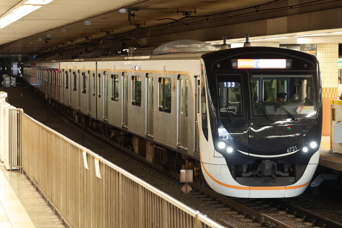 東急電鉄 長津田検車区 6020系 6121F