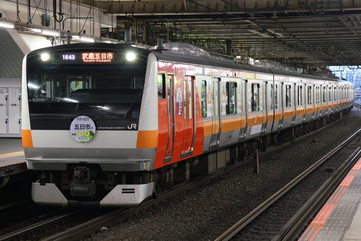 JR東日本 豊田車両センター本区 E233系 トタ青660編成