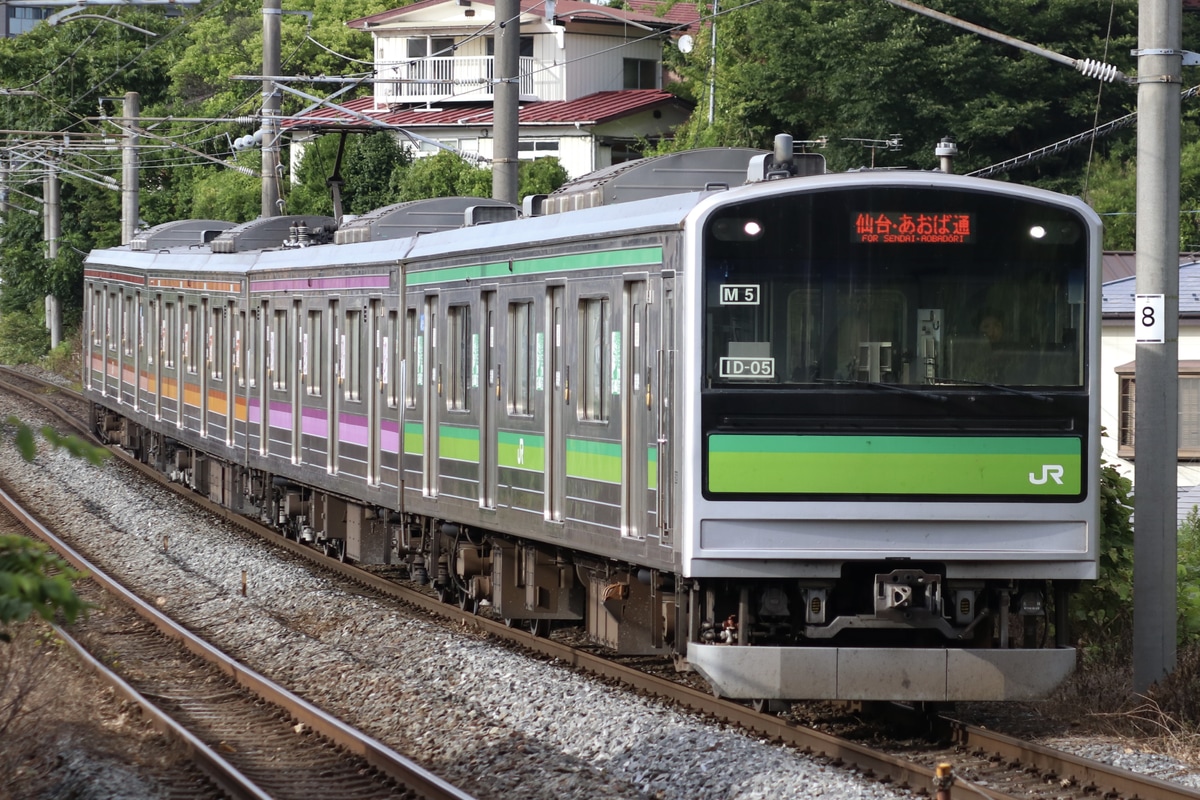 JR東日本 仙台車両センター宮城野派出所 205系 M5編成