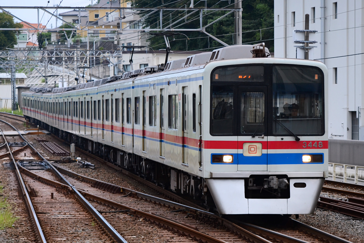 京成電鉄 宗吾車両基地 3400形 3448F