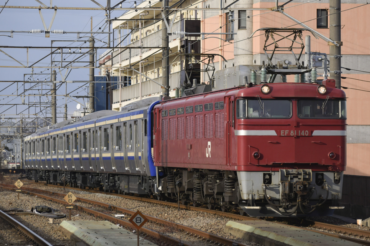 JR東日本 新潟車両センター EF81形 EF81-140