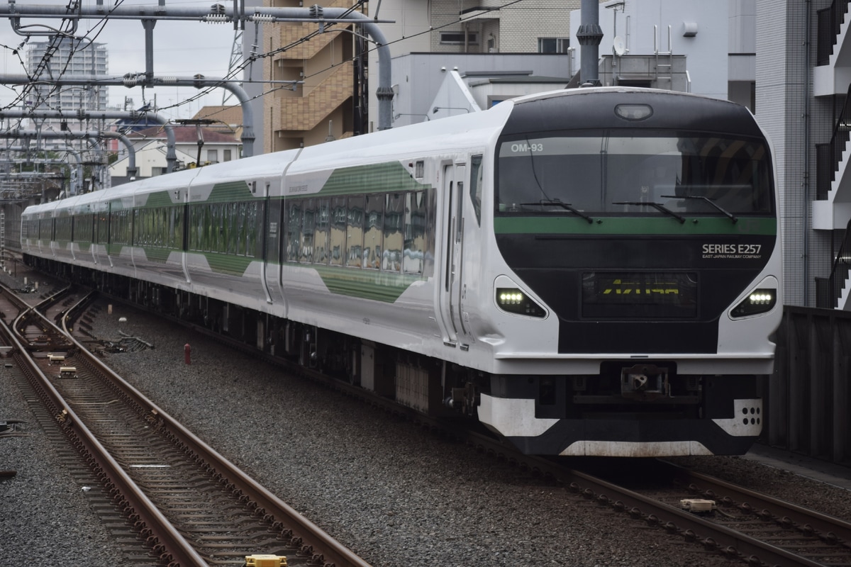 JR東日本 大宮総合車両センター東大宮センター E257系 オオOM-93編成