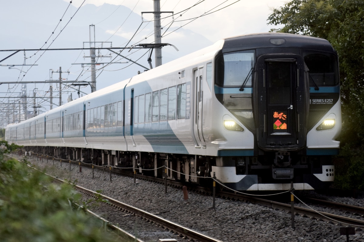 JR東日本 大宮総合車両センター東大宮センター E257系 オオNA-12編成