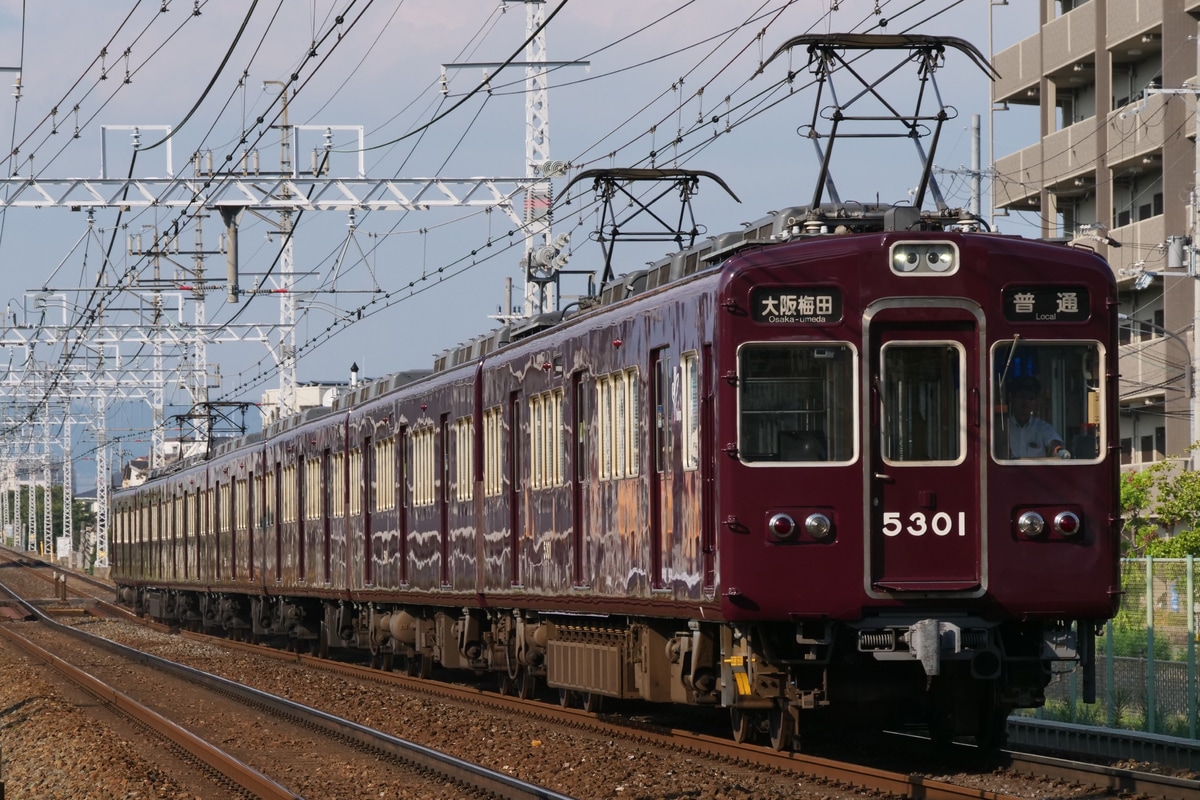 阪急電鉄 正雀車庫 5300系 5301F