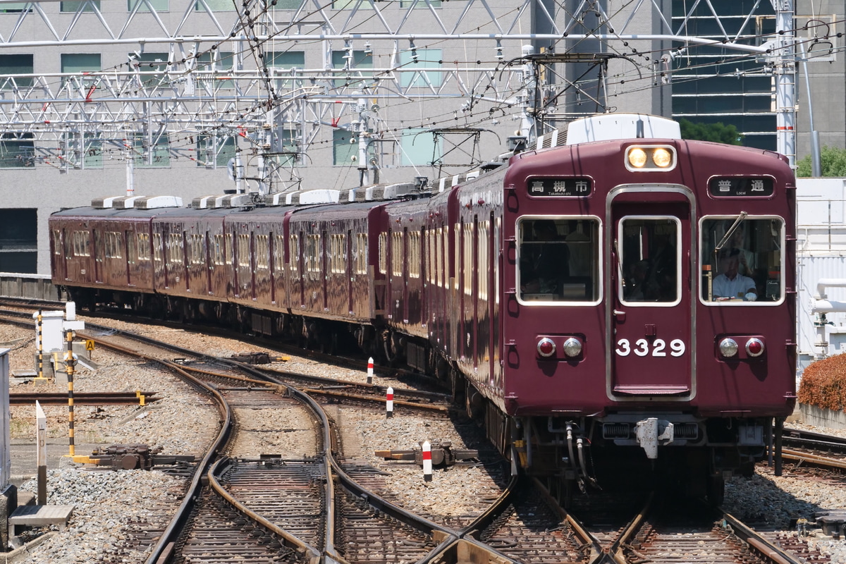 阪急電鉄 正雀車庫 3300系 3329F