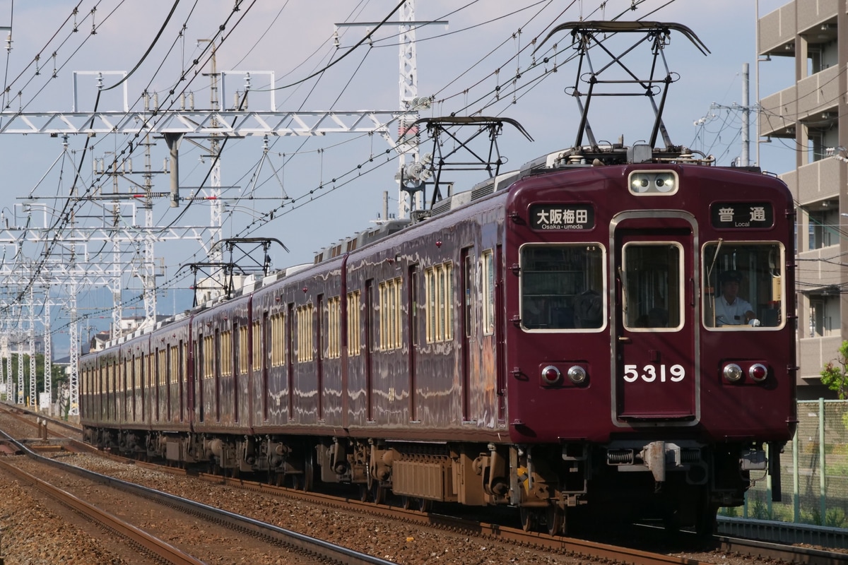 阪急電鉄 正雀車庫 5300系 5319F