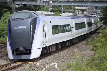 JR東日本E353系モトS103編成を鳥沢～猿橋間で撮影した画像