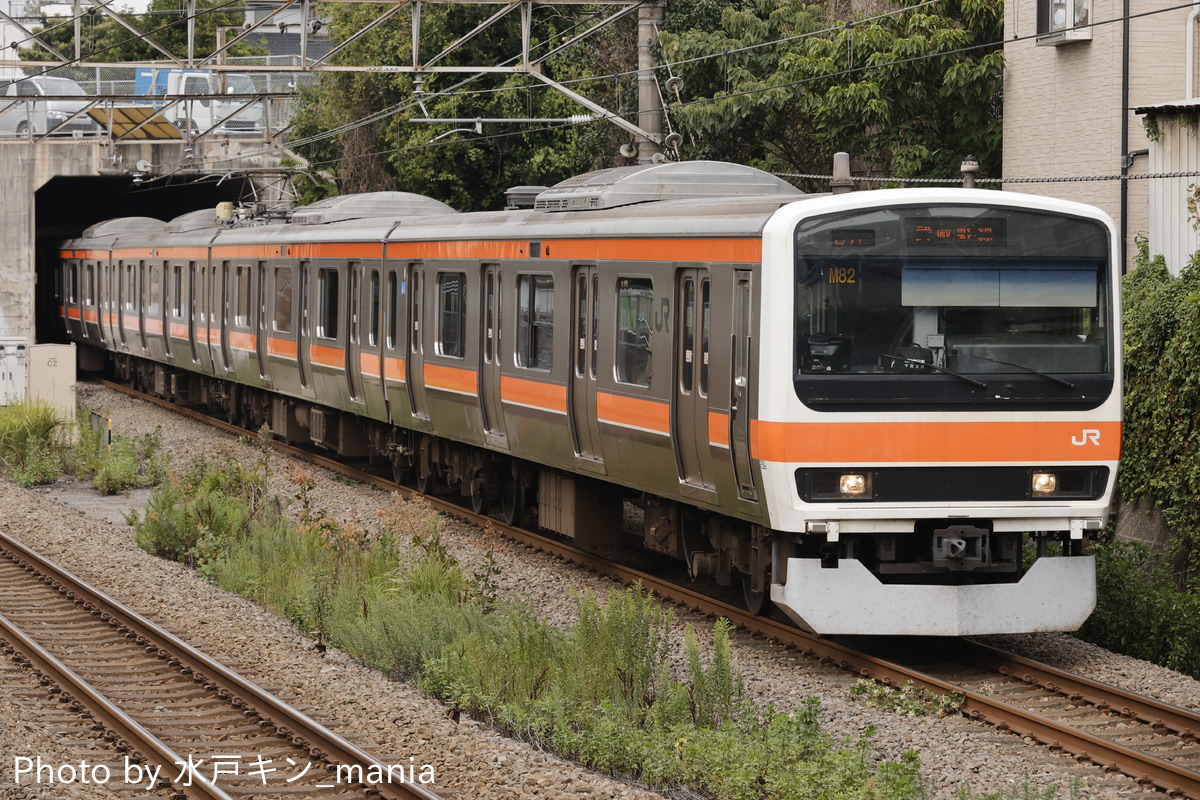 JR東日本 京葉車両センター 209系 M82編成