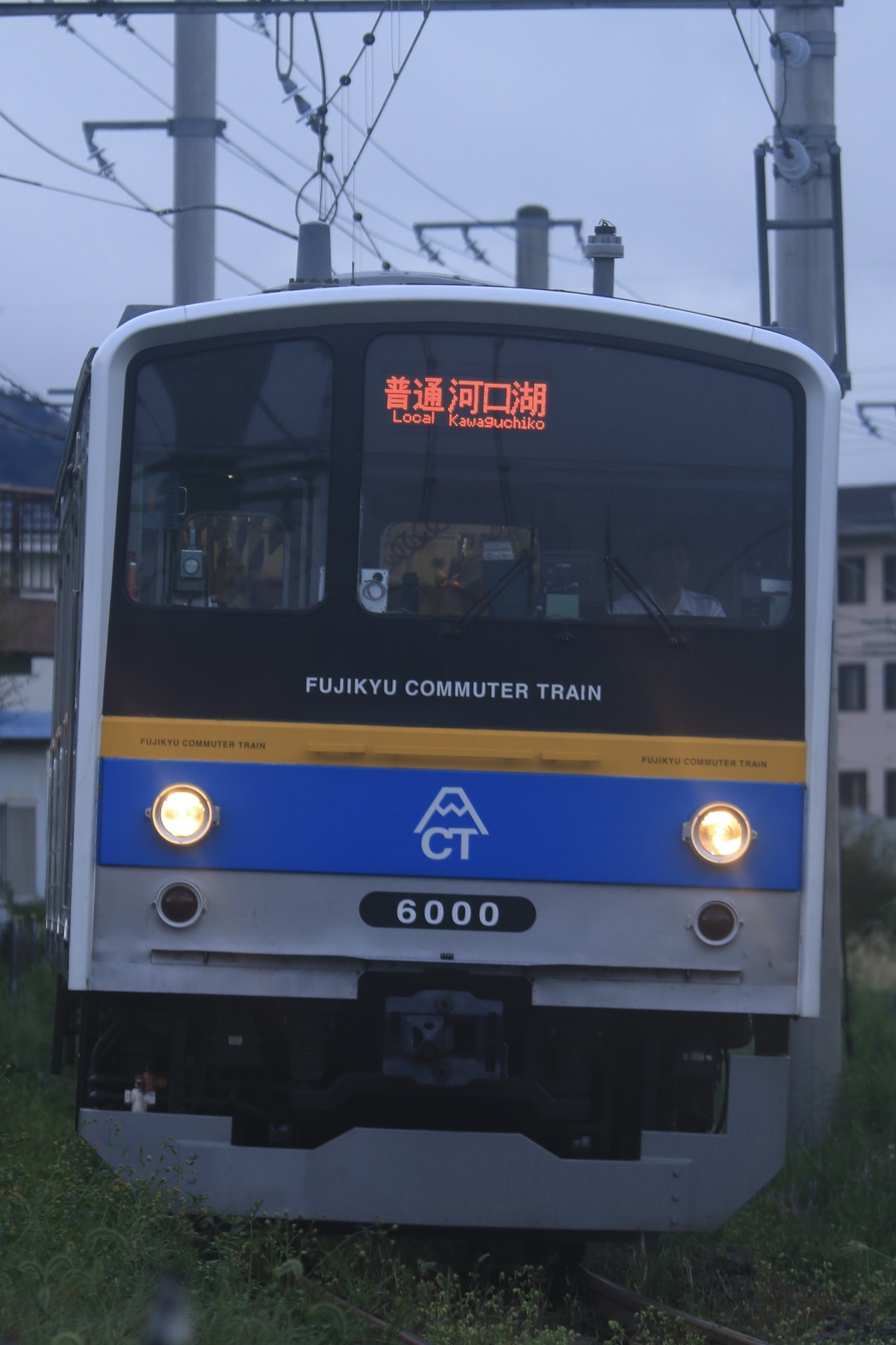 富士山麓電気鉄道 鉄道技術センター 6000系 6001F