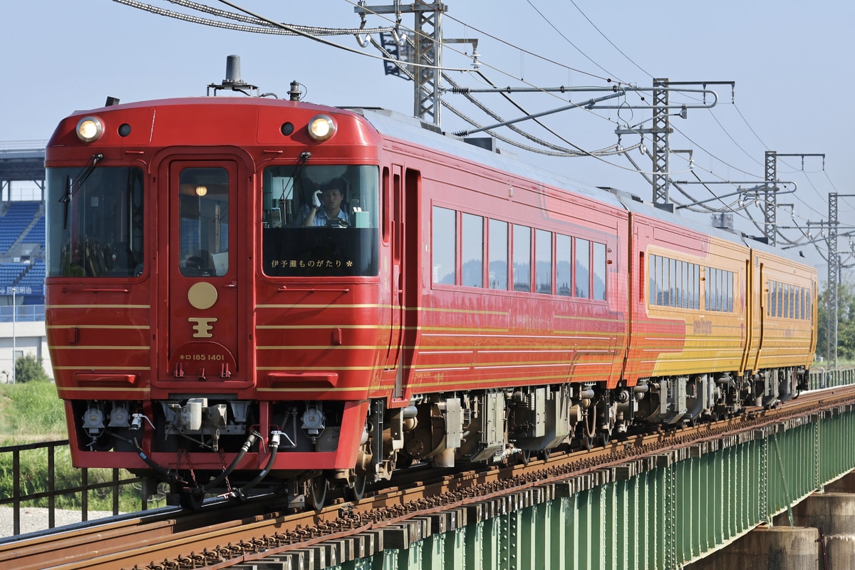 JR四国 松山運転所 キロ185 1401