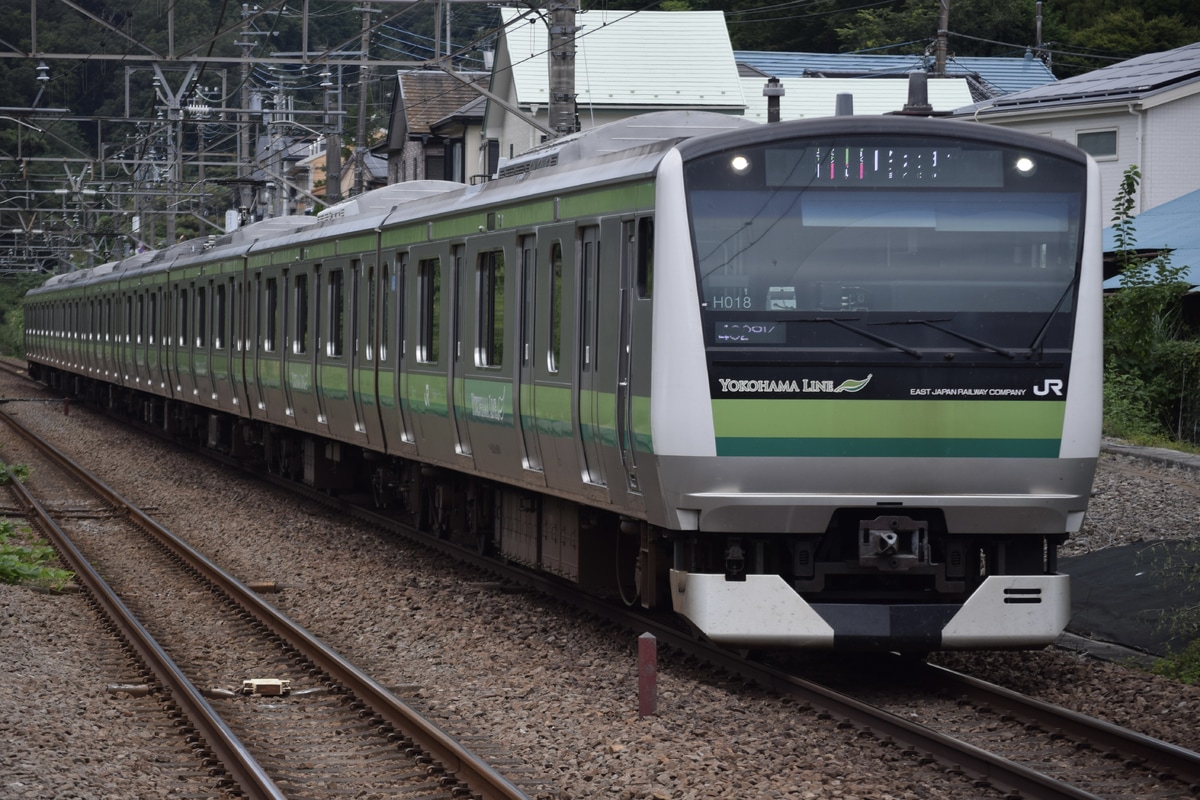 JR東日本 鎌倉車両センター本所 E233系 クラH018編成