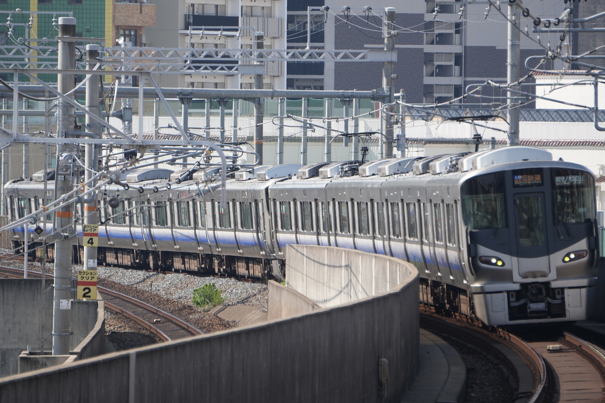 JR西日本 吹田総合車両所日根野支所 225系 HF438編成