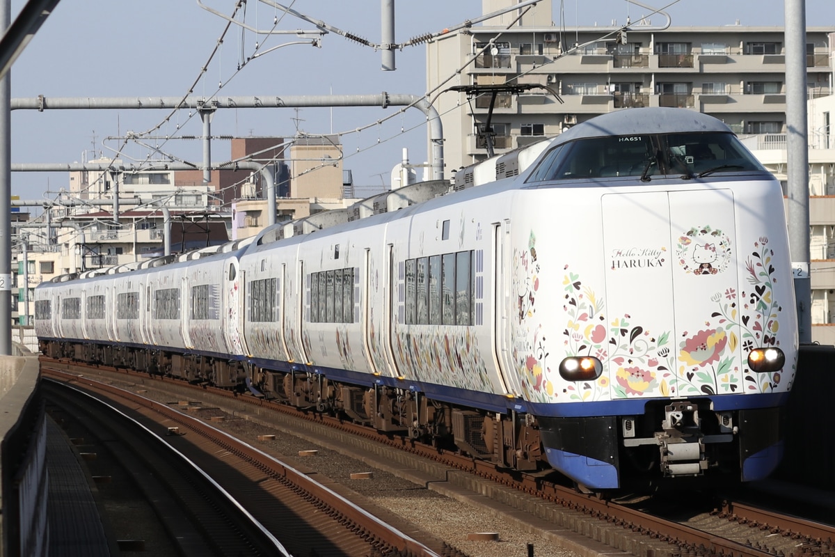 JR西日本 吹田総合車両所日根野支所 271系 HA651編成