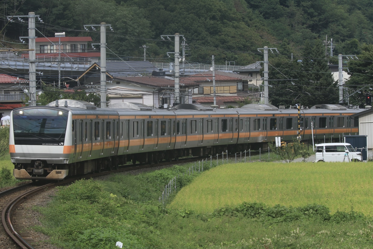JR東日本 豊田車両センター本区 E233系 トタ青668編成