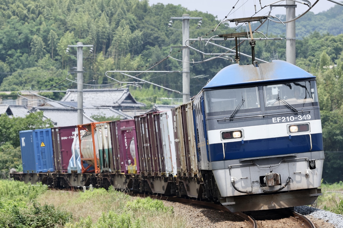 JR貨物 岡山機関区 EF210 349