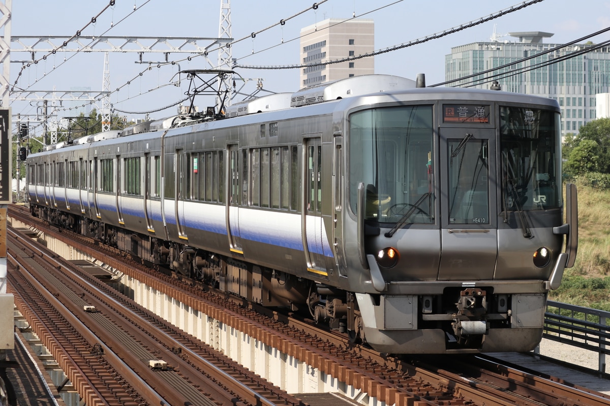 JR西日本 吹田総合車両所日根野支所 223系 HE410編成