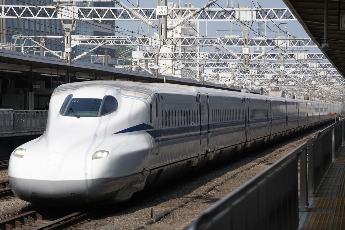 JR東海 大井車両基地 N700S系 J1編成