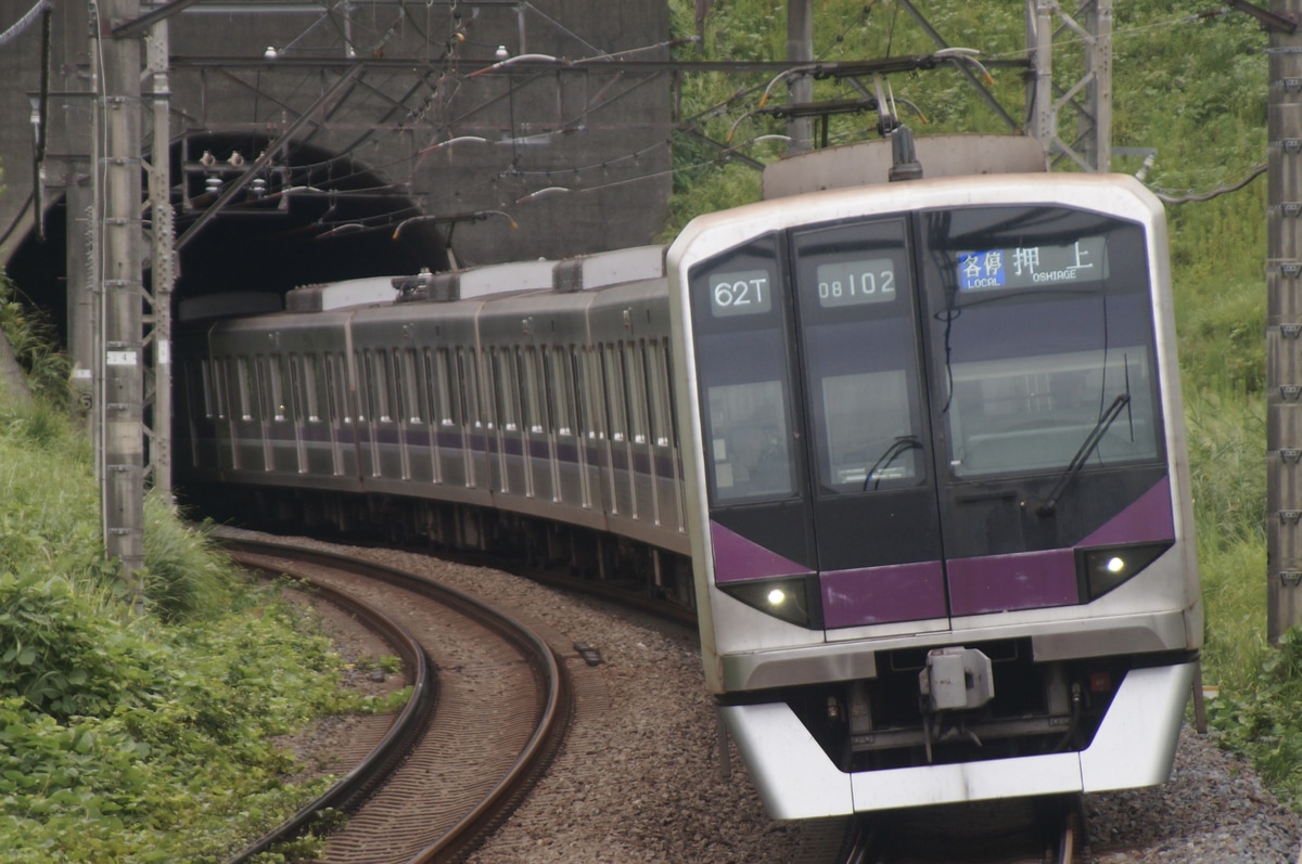 東京メトロ 鷺沼検車区 08系 102f