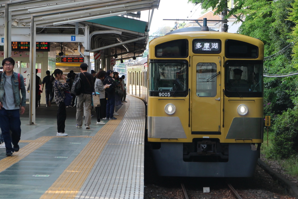 西武鉄道 武蔵丘車両検修場 9000系 9005f