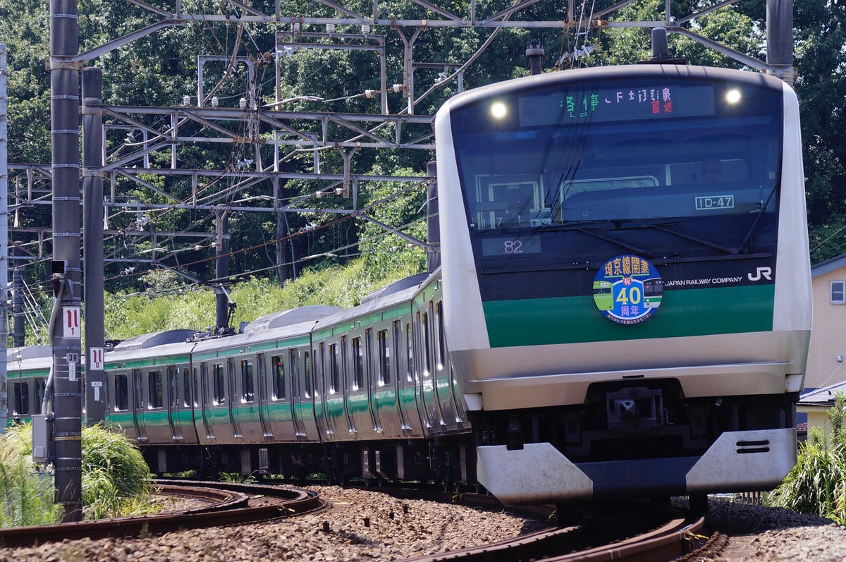 JR東日本 川越車両センター E233系 ハエ117編成