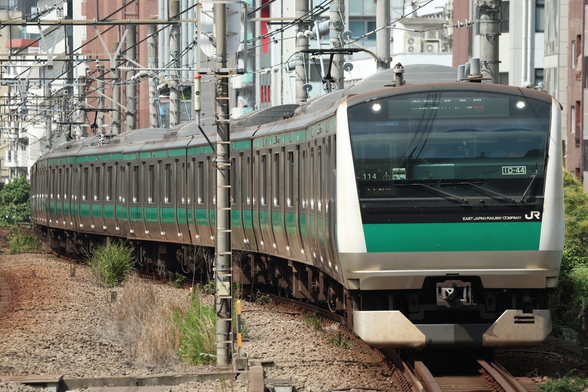 JR東日本 川越車両センター E233系 ハエ114編成
