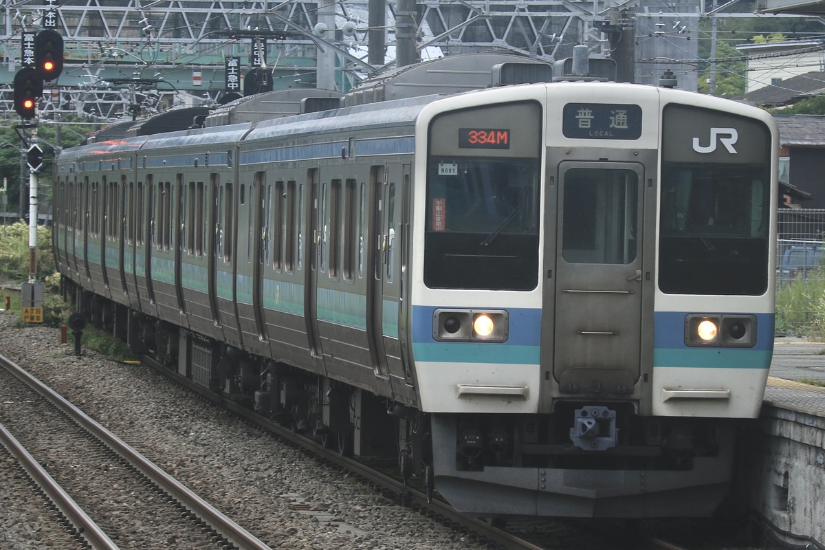 JR東日本 長野総合車両センター 211系 ナノN601編成