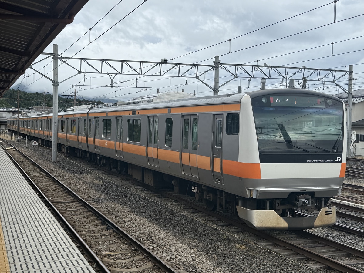 JR東日本 豊田車両センター本区 E233系 トタ青661編成