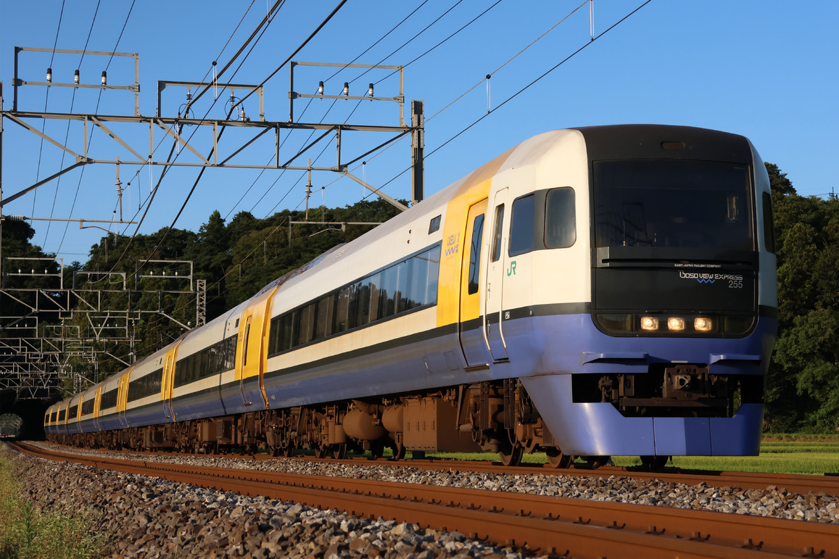 JR東日本 幕張車両センター 255系 