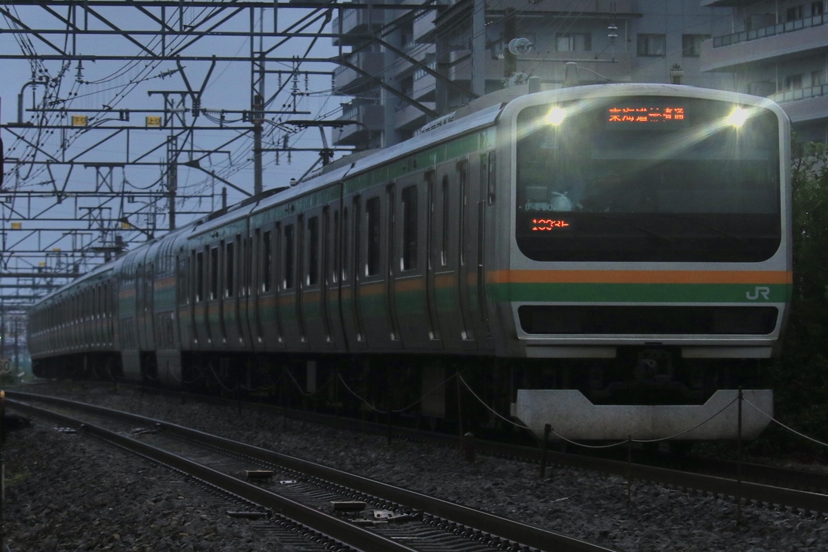 JR東日本 小山車両センター E231系 ヤマU590編成