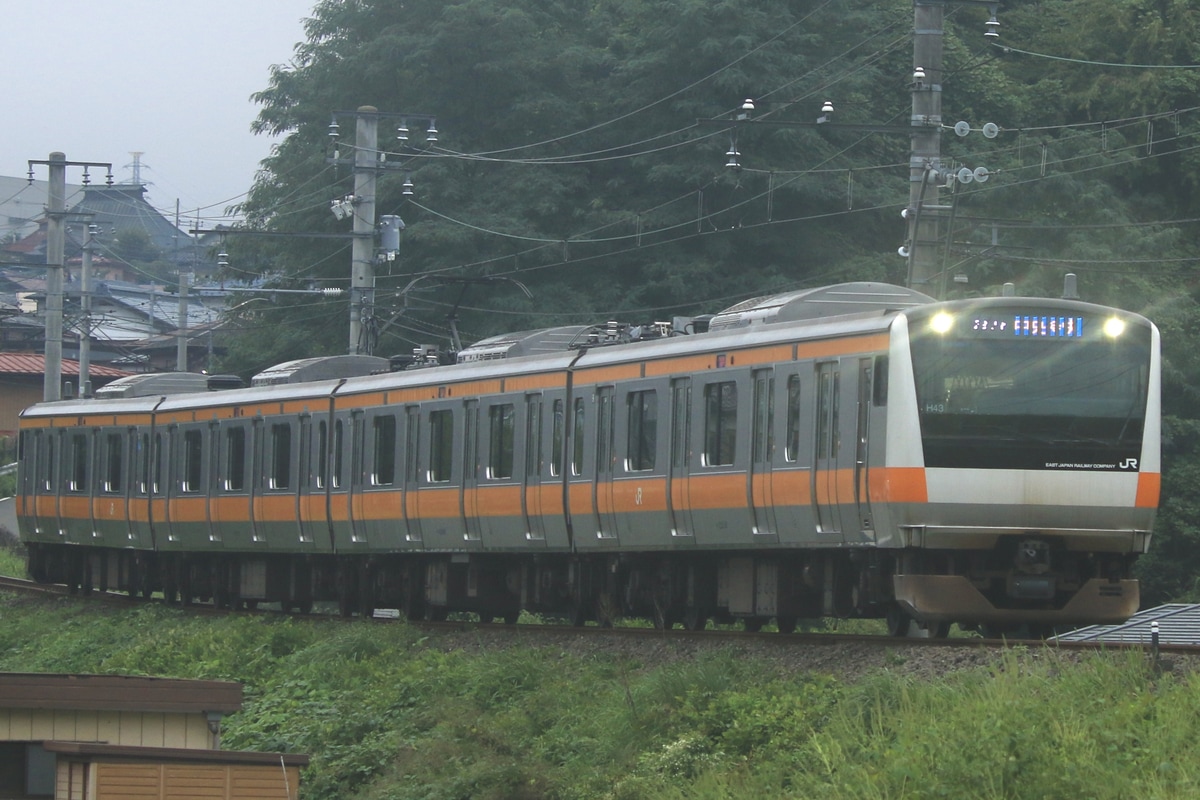 JR東日本 豊田車両センター本区 E233系 トタH43編成