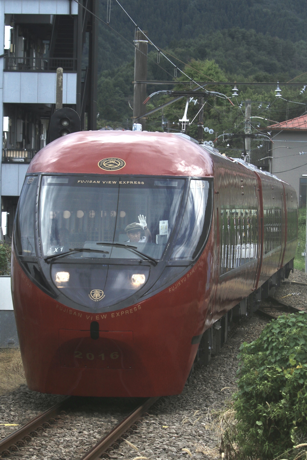 富士山麓電気鉄道 鉄道技術センター 8500系 8501F