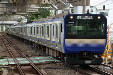 JR東日本E235系クラF-29編成を西大井駅で撮影した画像