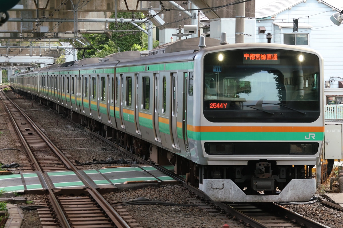 JR東日本 小山車両センター E231系 ヤマU111編成