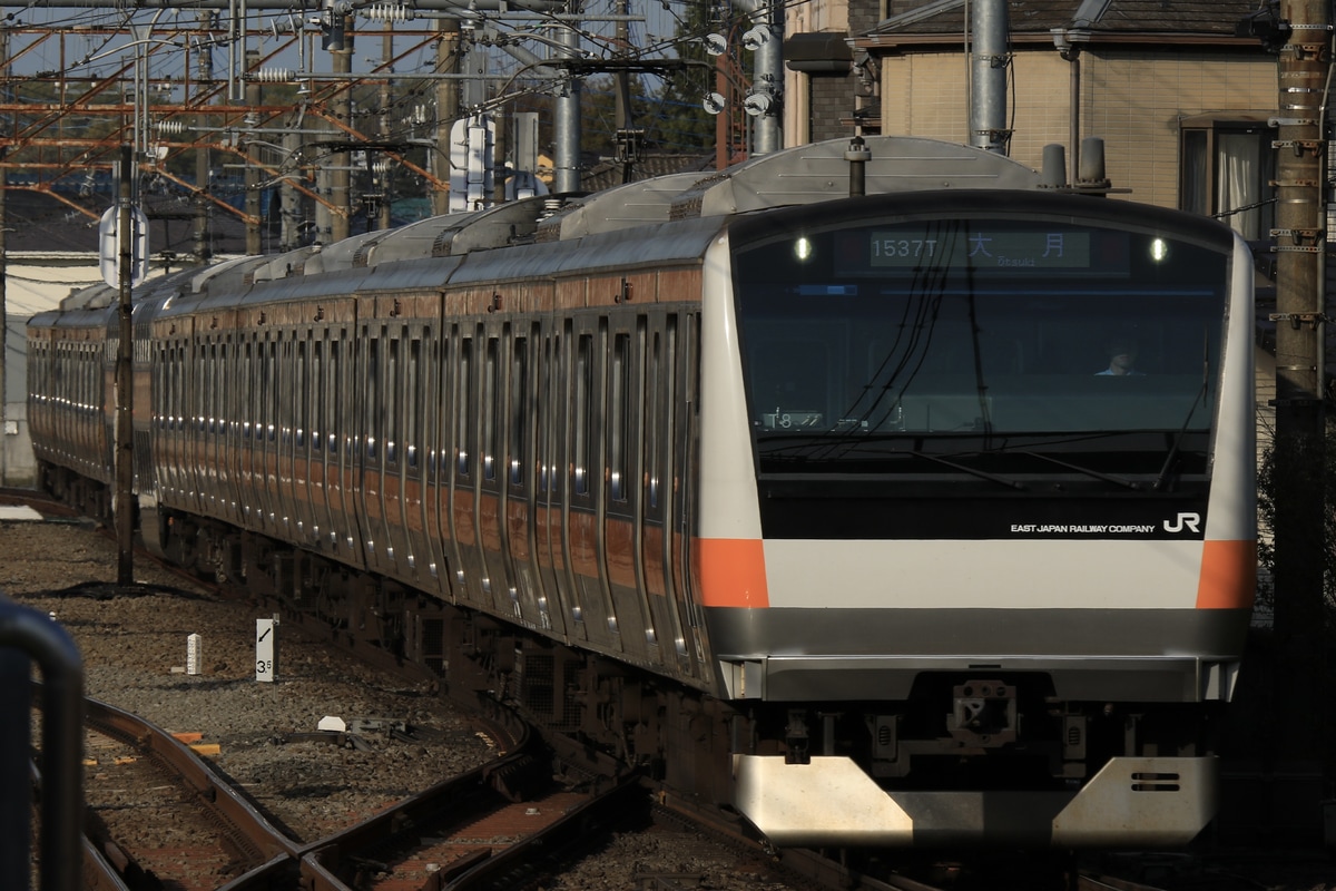 JR東日本 豊田車両センター本区 E233系 トタT8編成