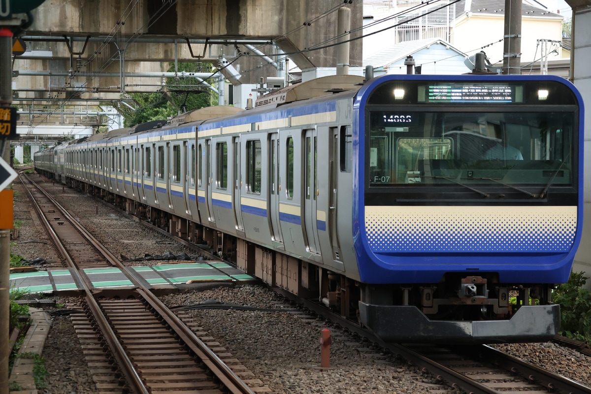 JR東日本 鎌倉車両センター本所 E235系 クラF-07編成