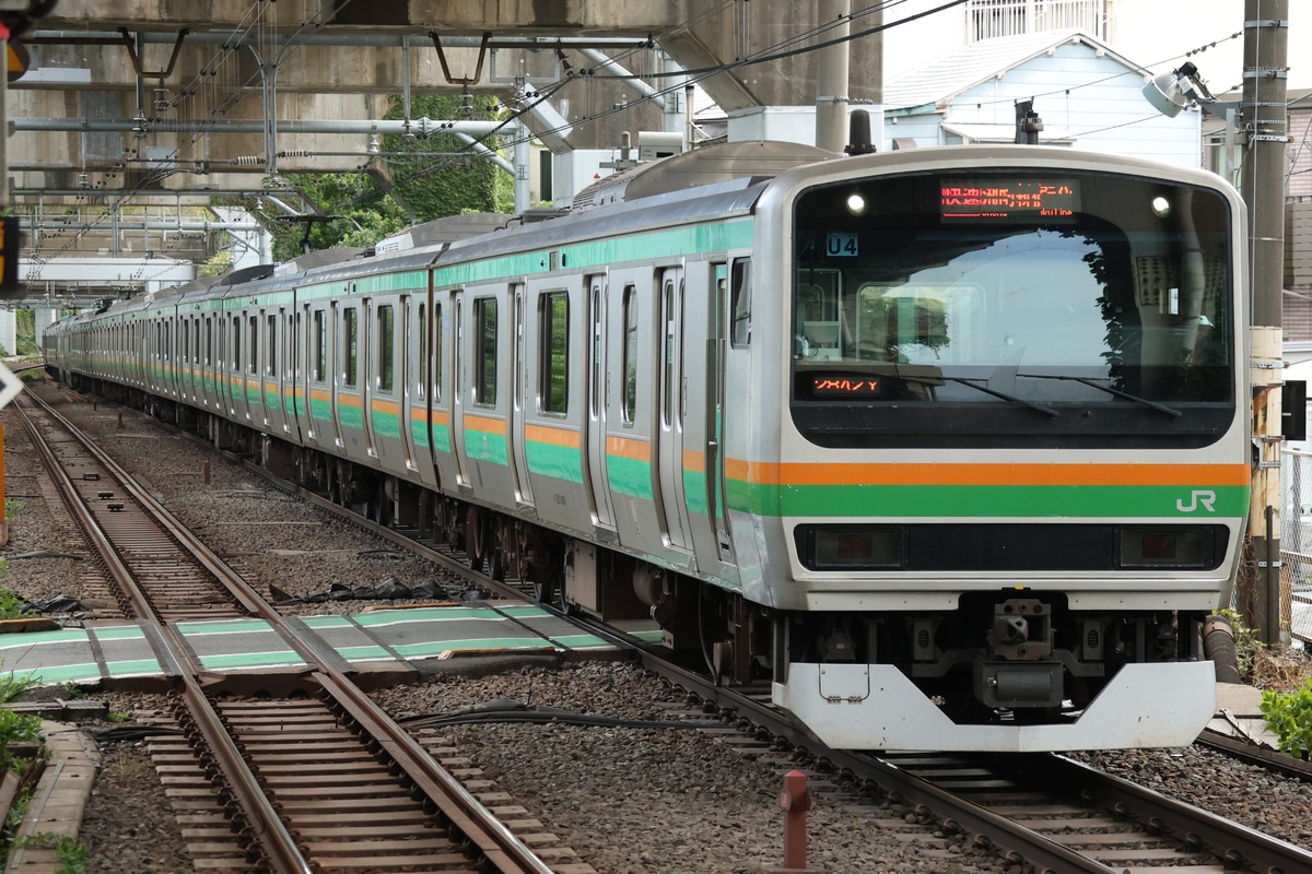 JR東日本 小山車両センター E231系 ヤマU4編成