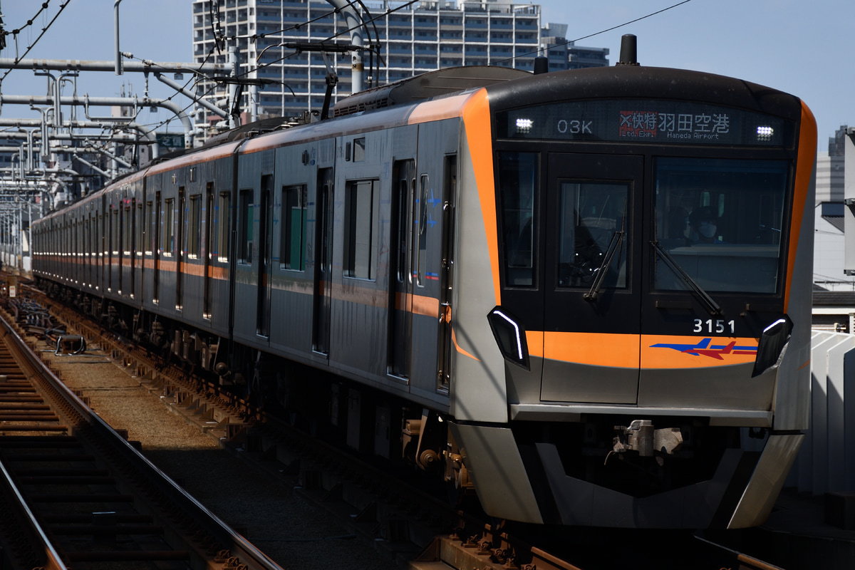京成電鉄 宗吾車両基地 3100形 3151F