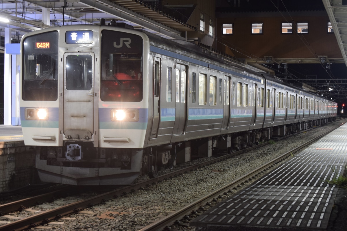JR東日本 長野総合車両センター 211系 ナノN608編成