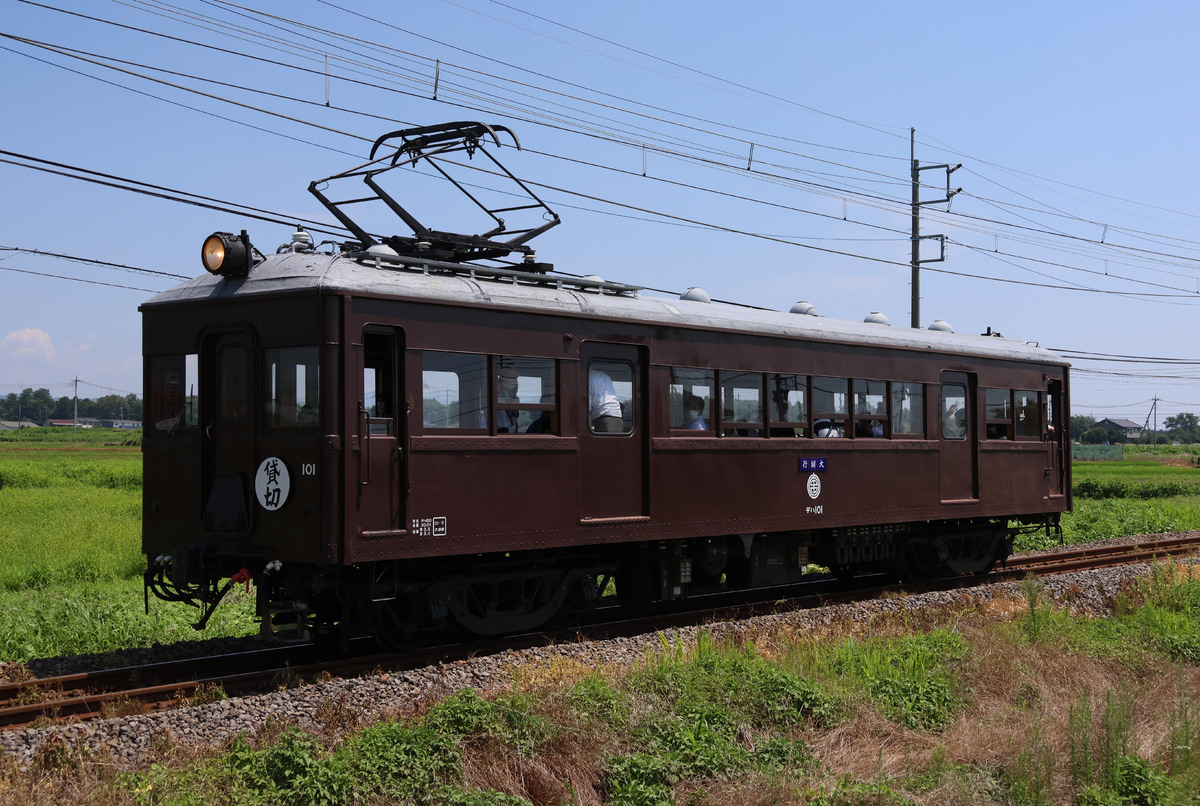 上毛電気鉄道 大胡車庫 デハ100型 デハ101