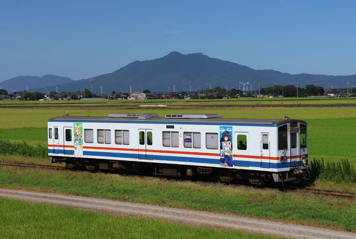 関東鉄道 水海道車両基地 キハ2200形 キハ2203