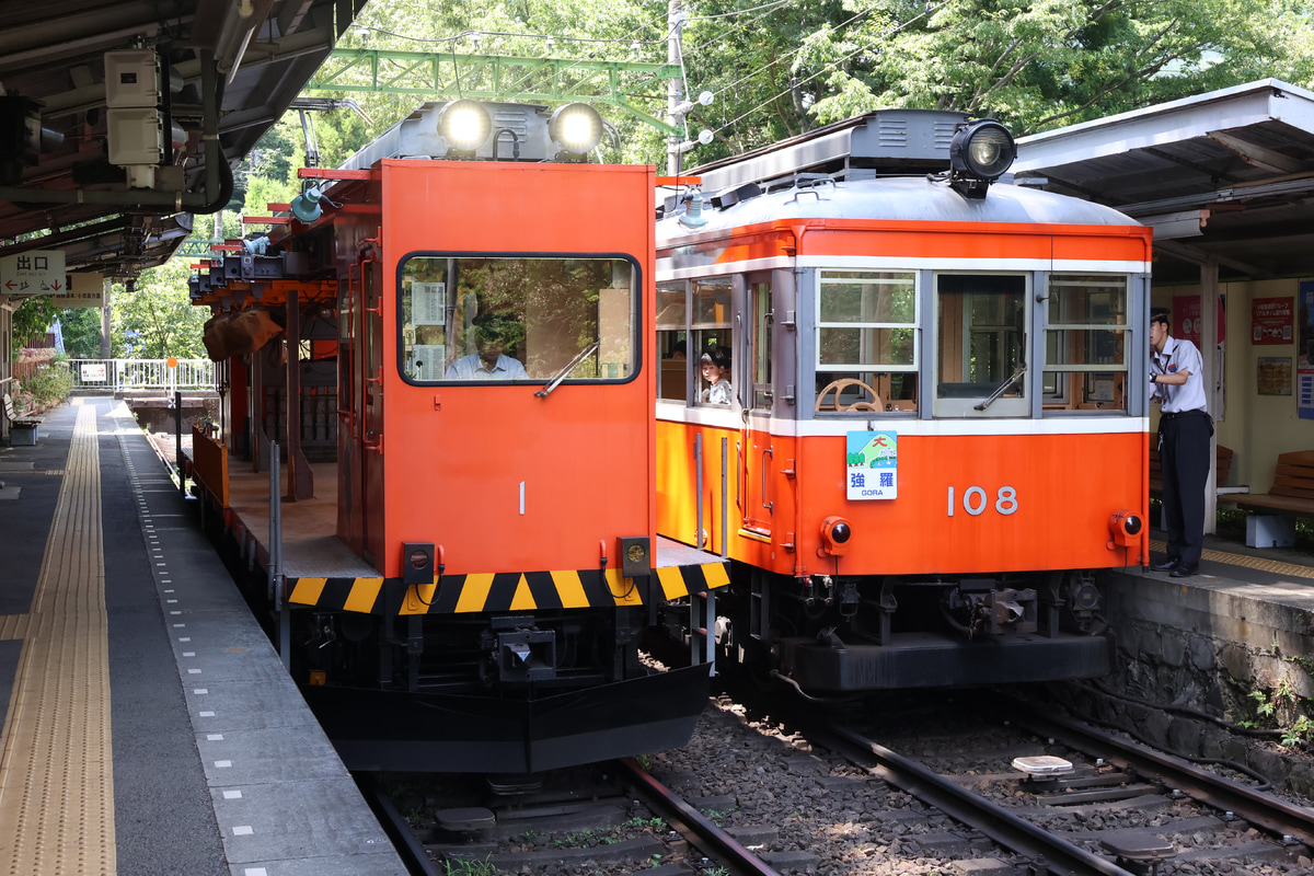 小田急箱根 入生田検車区 モニ1形 モニ1号