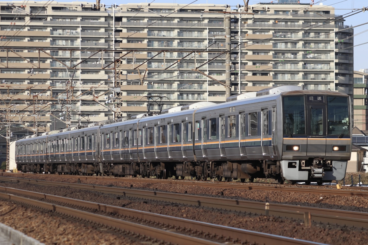 JR西日本 網干総合車両所明石支所 207系 S56編成