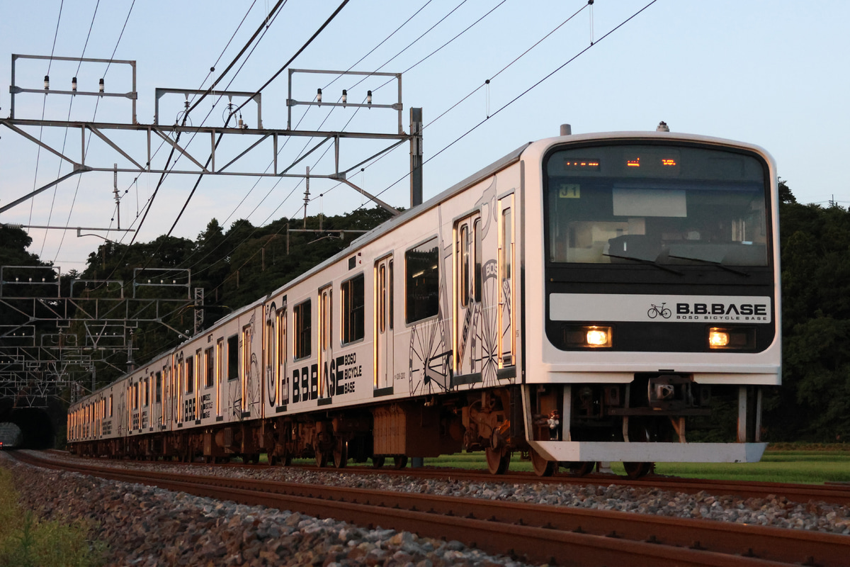 JR東日本 幕張車両センター 209系 J1編成